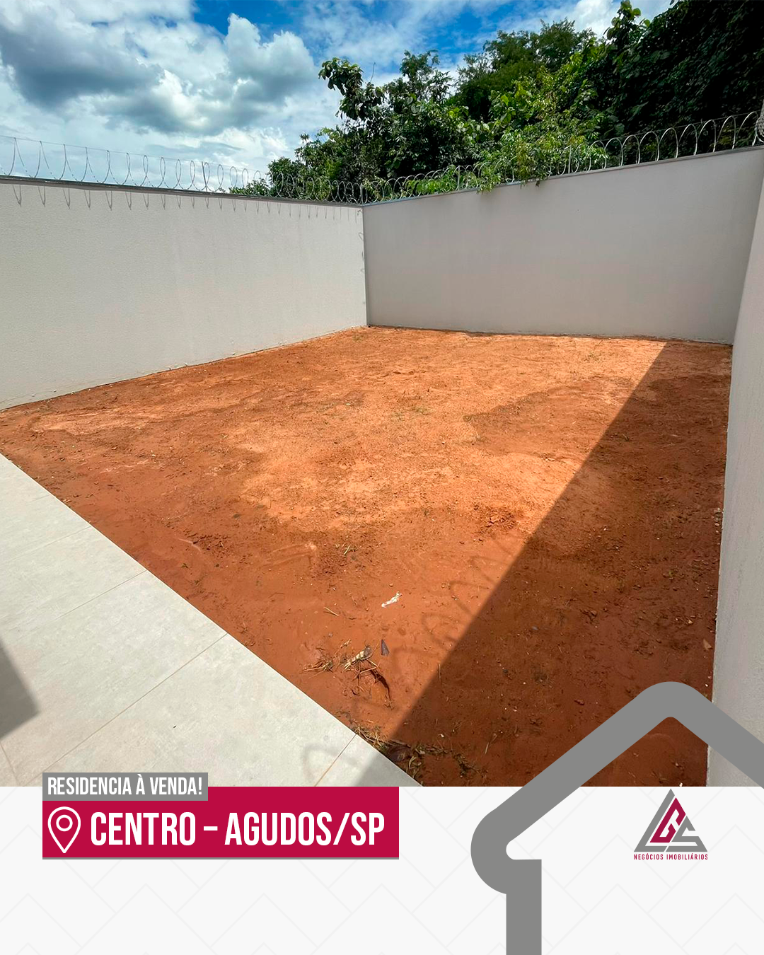 Casa NOVA à venda no Centro de Agudos