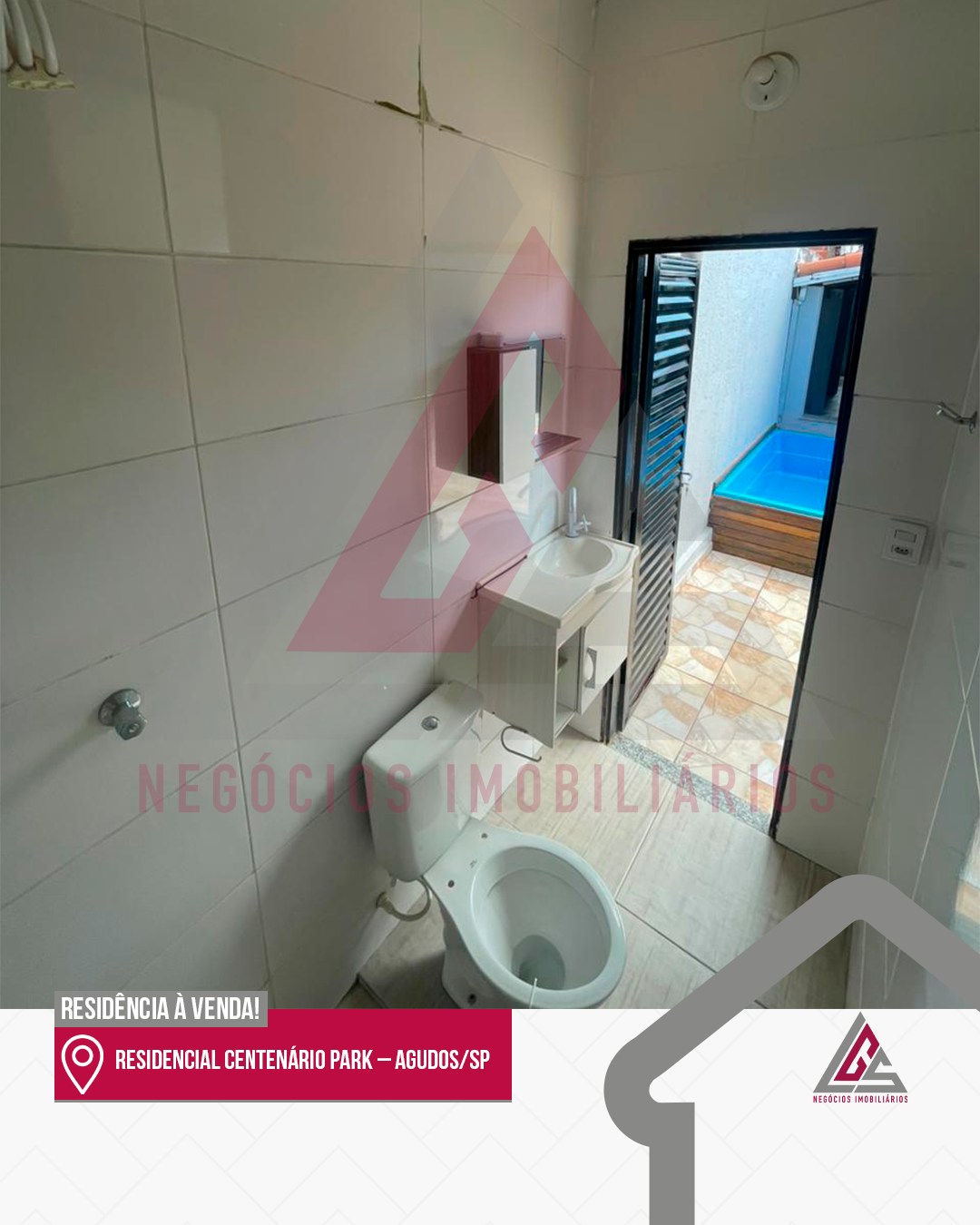 Casa à venda com piscina no Centenário Park