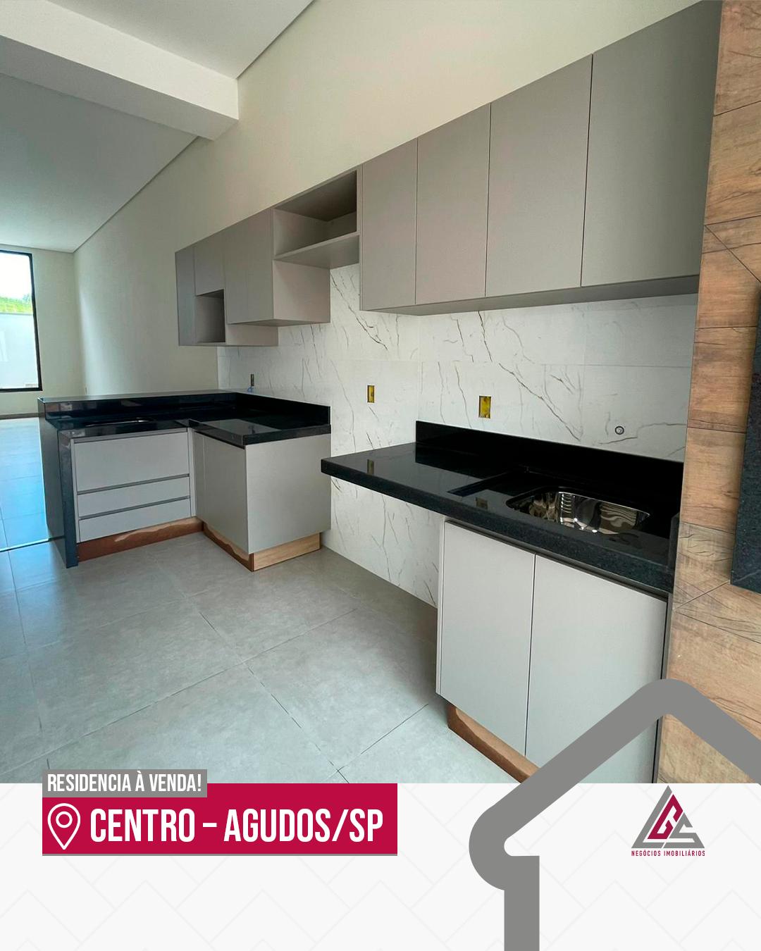 Casa NOVA à venda no Centro de Agudos