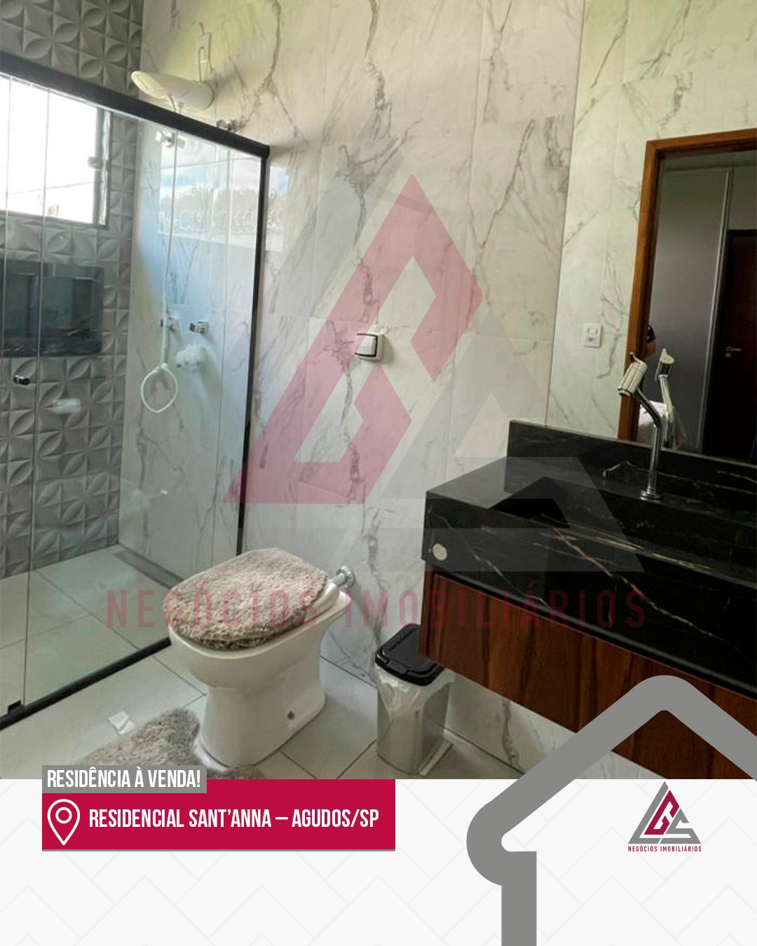 Casa à Venda por R$500.000 no Residencial Sant’Anna em Agudos/SP