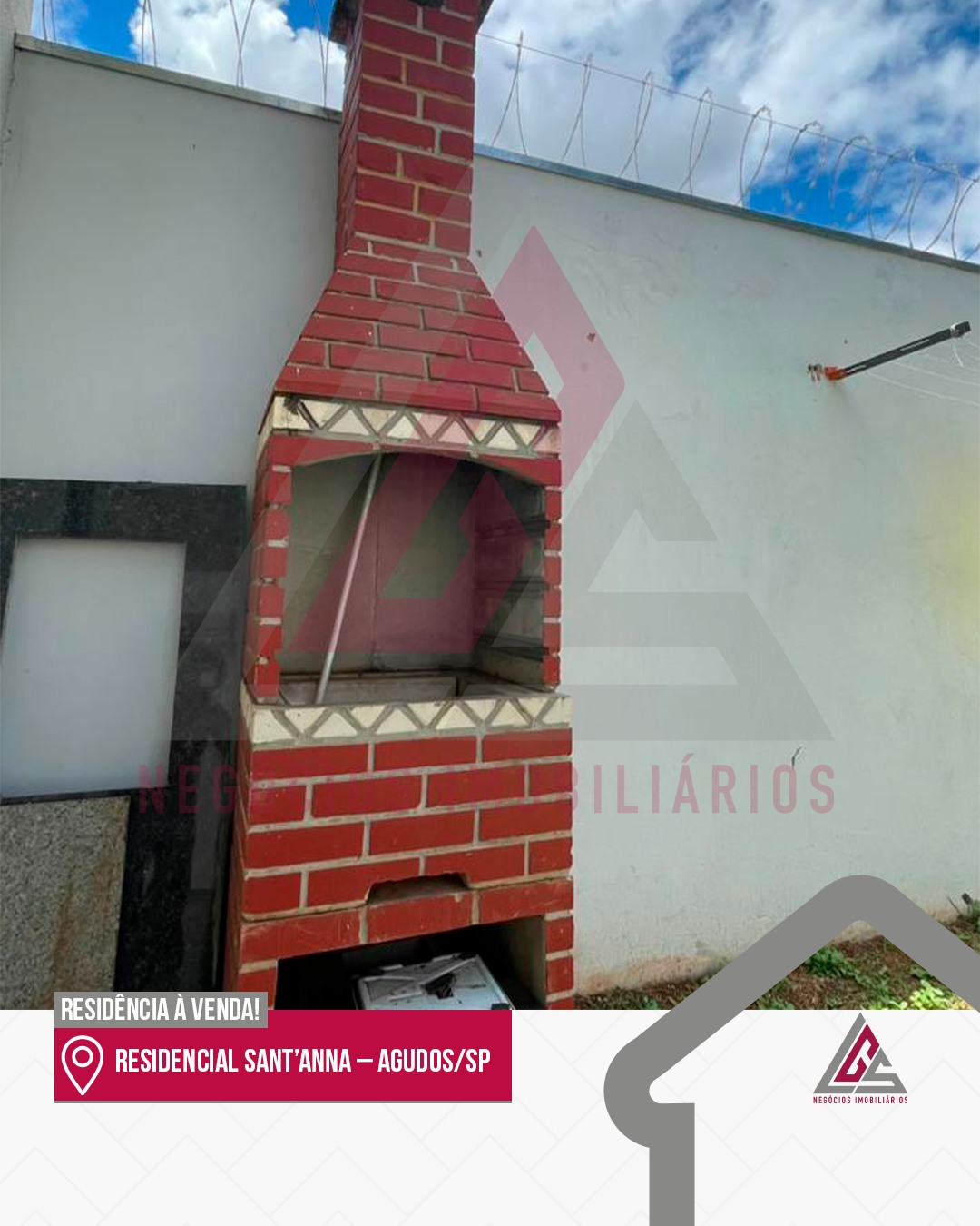 Casa à Venda por R$500.000 no Residencial Sant’Anna em Agudos/SP