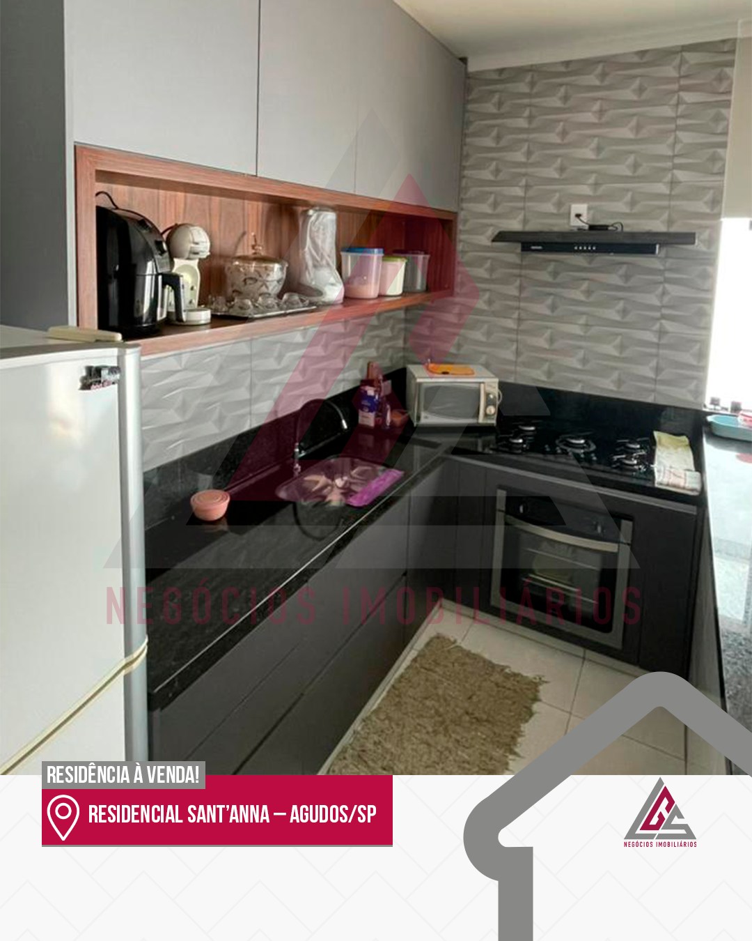 Casa à Venda por R$500.000 no Residencial Sant’Anna em Agudos/SP