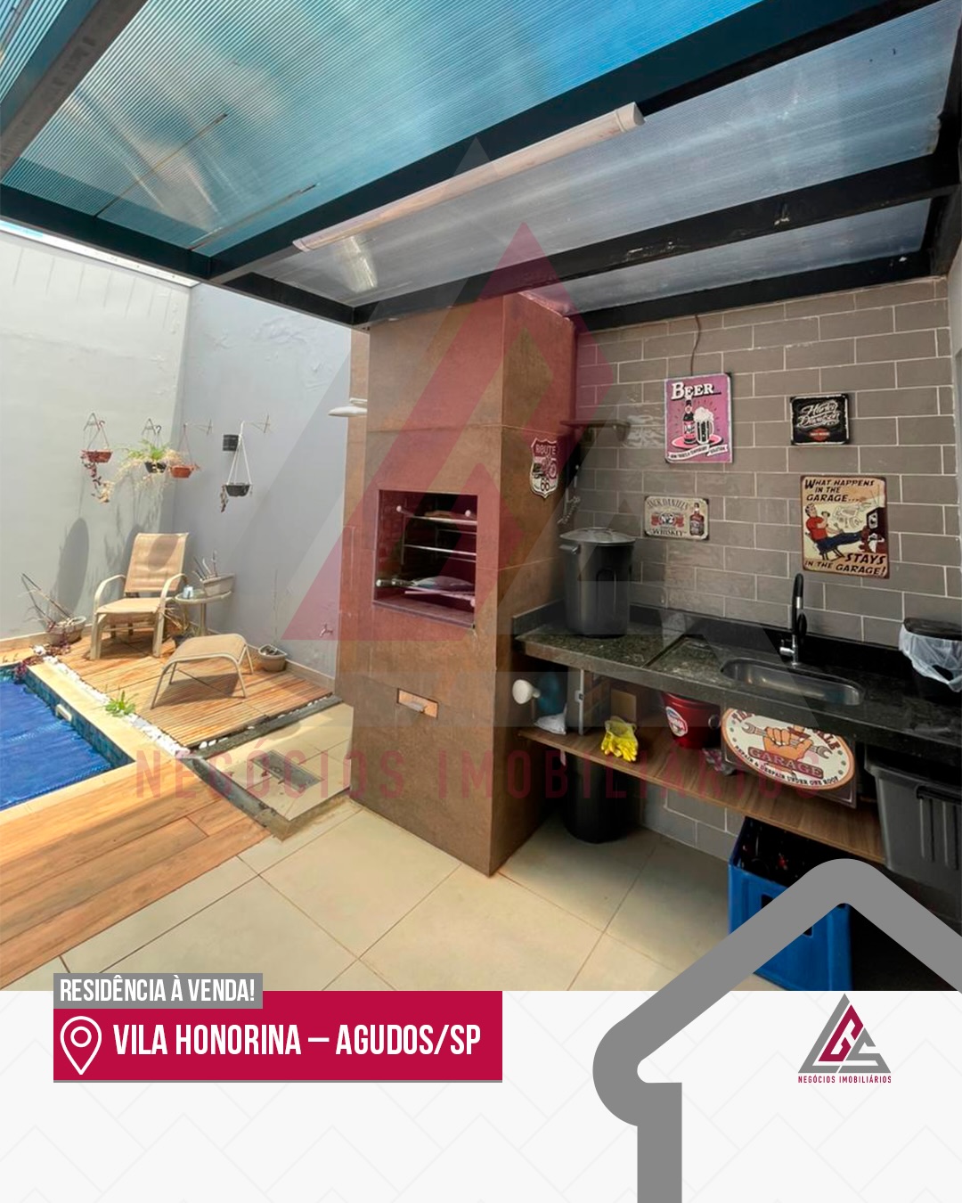 Casa à Venda por R$950.000,00 no Bairro Vila Honorina em Agudos/SP