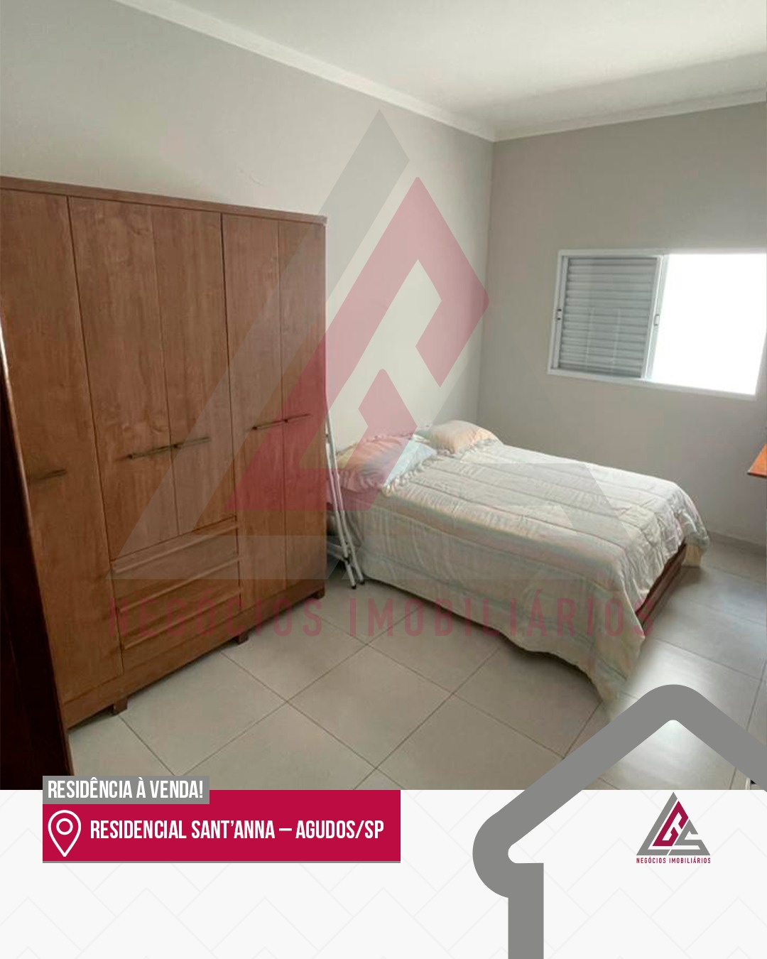 Casa à Venda por R$500.000 no Residencial Sant’Anna em Agudos/SP