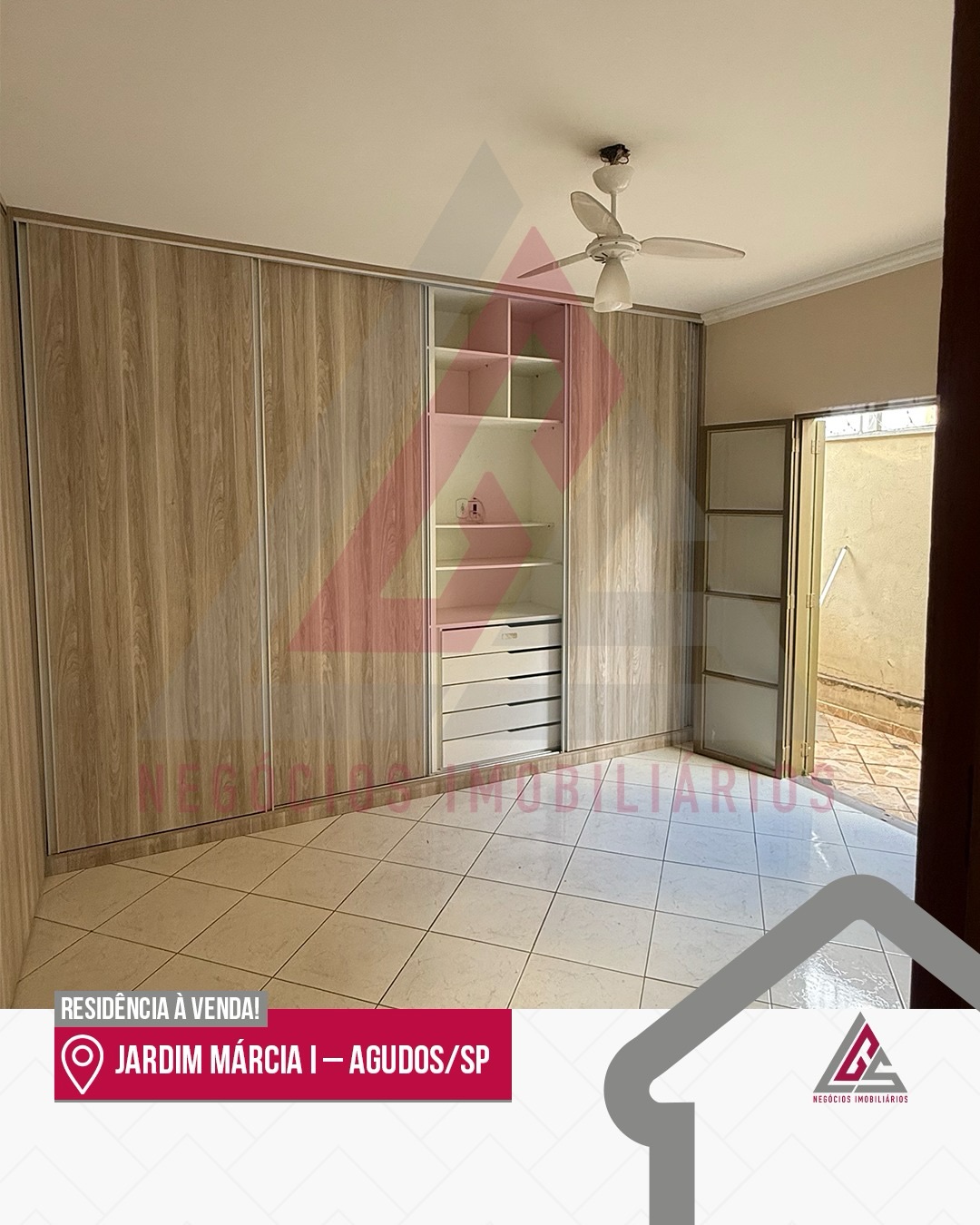 Casa à venda por R$640.000,00 no Bairro Jardim Marcia I em Agudos/SP