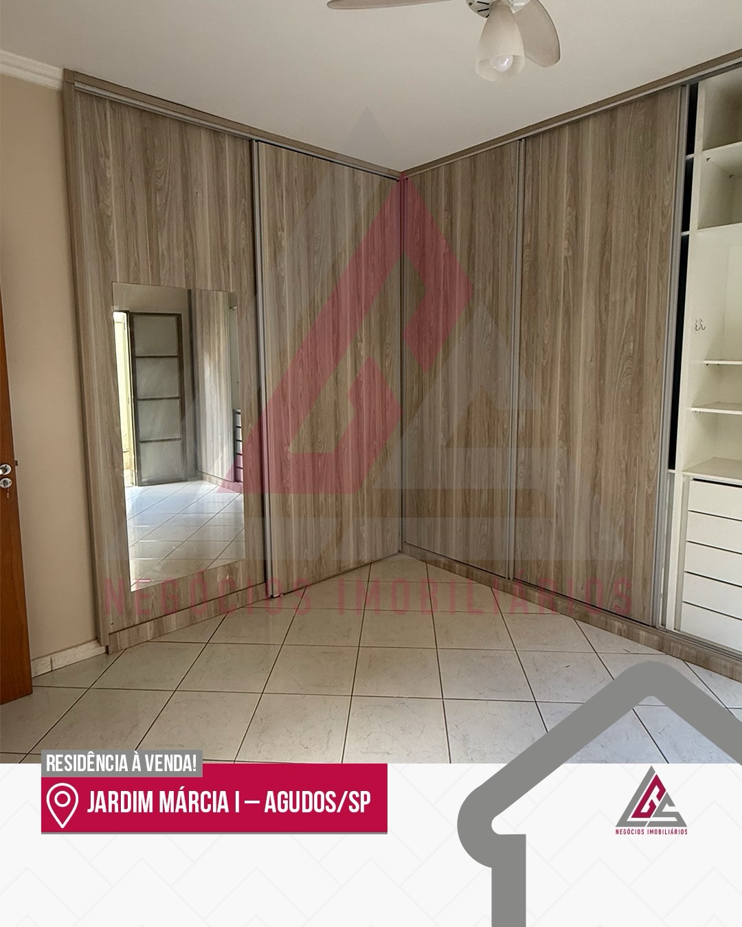 Casa à venda por R$640.000,00 no Bairro Jardim Marcia I em Agudos/SP