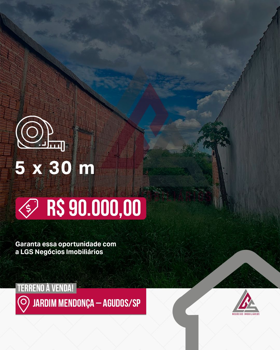 Terreno 150m² – Jardim Mendonça