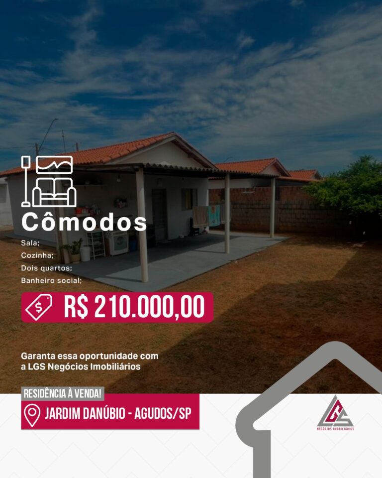 Ótima oportunidade no Jd. Danúbio