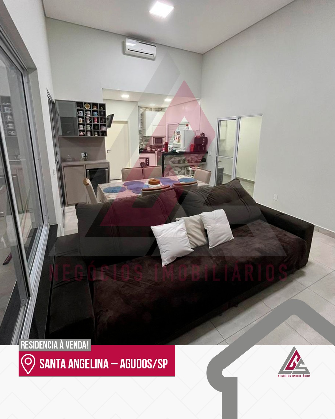 Residência completa em moveis planejados no bairro Santa Angelina!