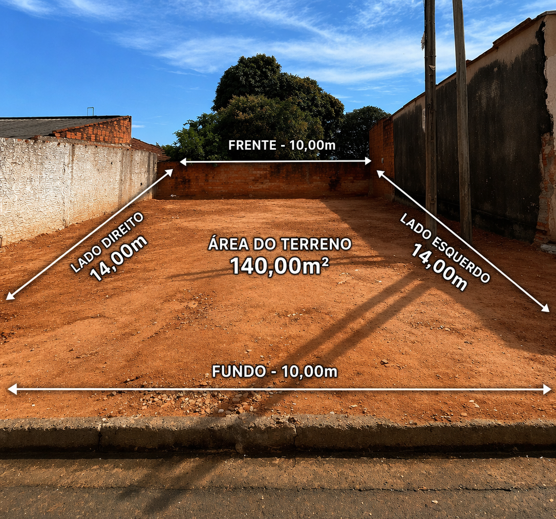 Lote 140m² – Parque Pampulha