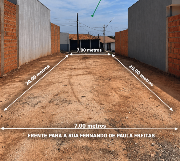 Lote 140m² – Residencial Bem Viver